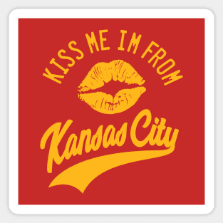 KANSAS CITY MISSOURI - KISS ME Sticker